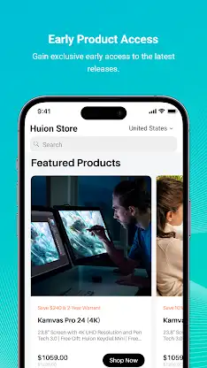 HUION Store screenshot 1