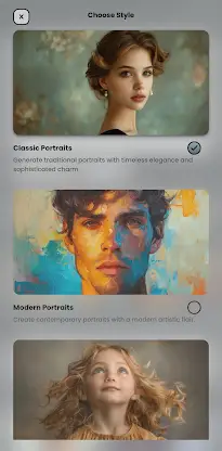 AI Portrait Photo Generator screenshot 1