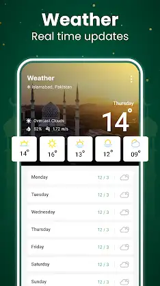 Muslim Prayer Time, وقت الصلاه screenshot 3