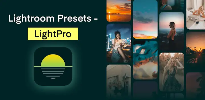 Presets & Filters - LightPro — Android app banner