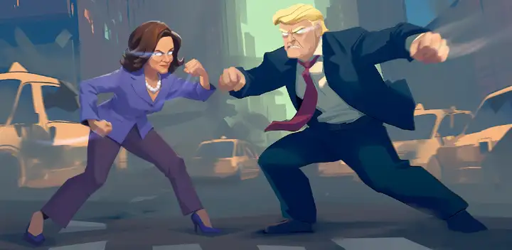 President Punch: Fighting Game — Android game banner
