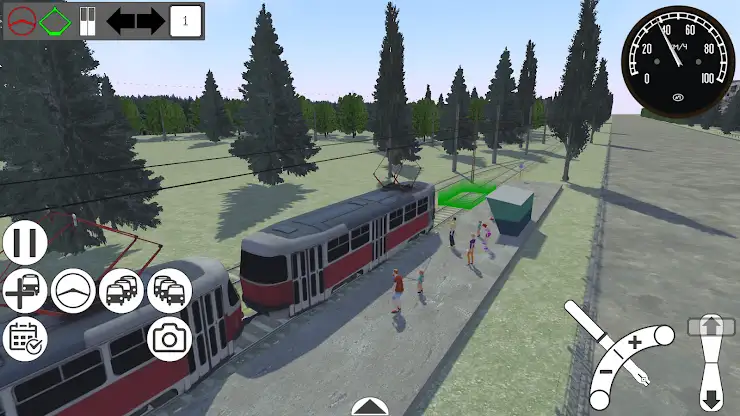 Micro-Tram Simulator (бета) screenshot 2
