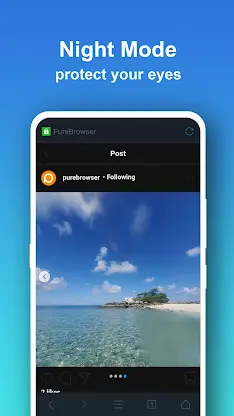 Pure Web Browser-Ad Blocker screenshot 5
