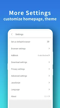 Pure Web Browser-Ad Blocker screenshot 6