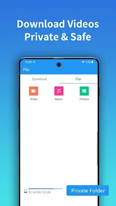 Pure Video Downloader - Player screenshot 3