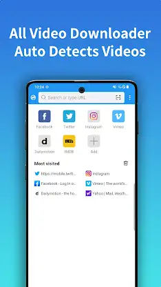 Pure Video Downloader - Player screenshot 1