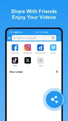 Pure Video Downloader - Player screenshot 4
