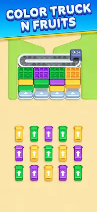 Fruit & Truck Puzzle screenshot 1