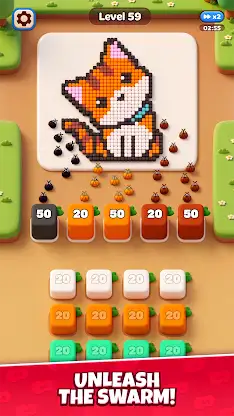 Cube Feast: Color Puzzle screenshot 2
