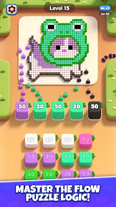 Cube Feast: Color Puzzle screenshot 5