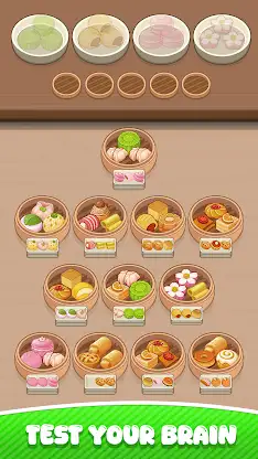 Dimsum Food Sort screenshot 3