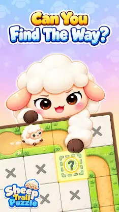 Sheep Trail Puzzle screenshot 1