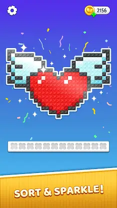 Shiny Gem: Color Sort screenshot 1