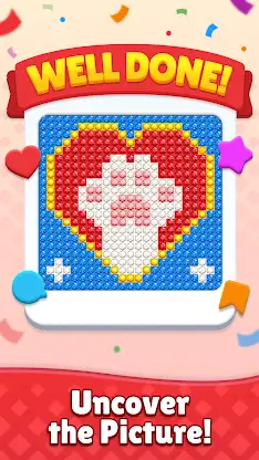 Sparkle Gem Color Puzzle screenshot 3