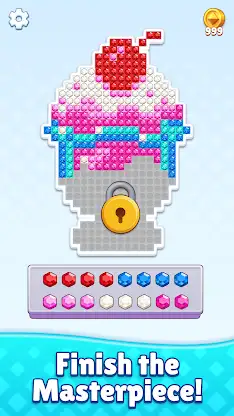 Sparkle Gem Color Puzzle screenshot 6