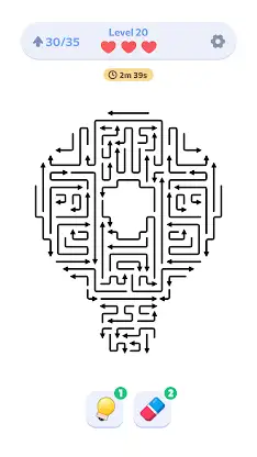 Arrow Exit Puzzle screenshot 2