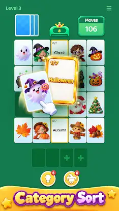 Category Match Solitaire screenshot 1