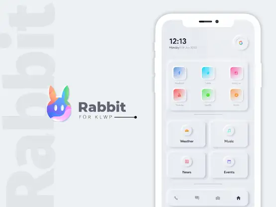 Rabbit KLWP Presets screenshot 1