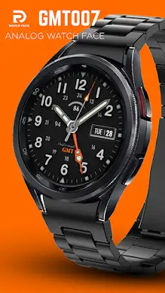 GMT 007 Analog Watch face screenshot 1