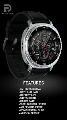Realistic Carrera Watch Face screenshot 3