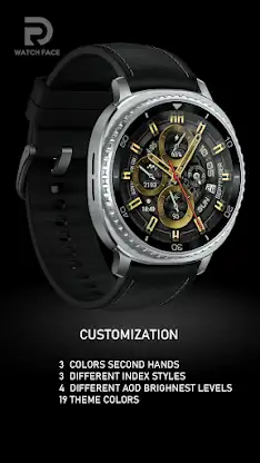 Realistic Carrera Watch Face screenshot 4