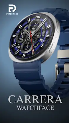Realistic Carrera Watch Face screenshot 1
