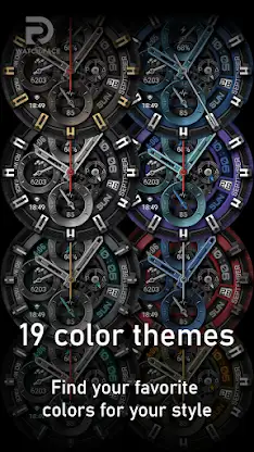 Realistic Carrera Watch Face screenshot 5