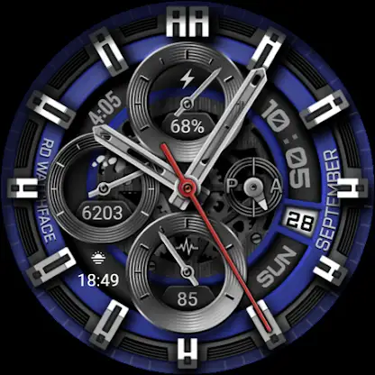 Realistic Carrera Watch Face screenshot 6