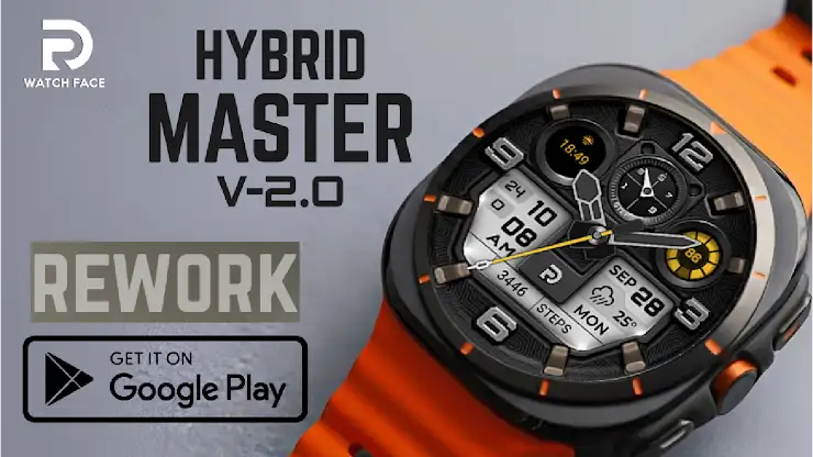 RD Hybrid Master Watch Face screenshot 1