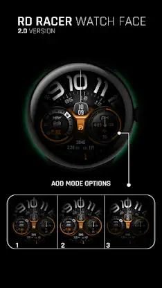 RD Racer Watch Face screenshot 4