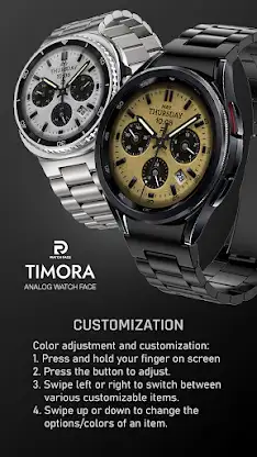 RD Timora Watch Face screenshot 5