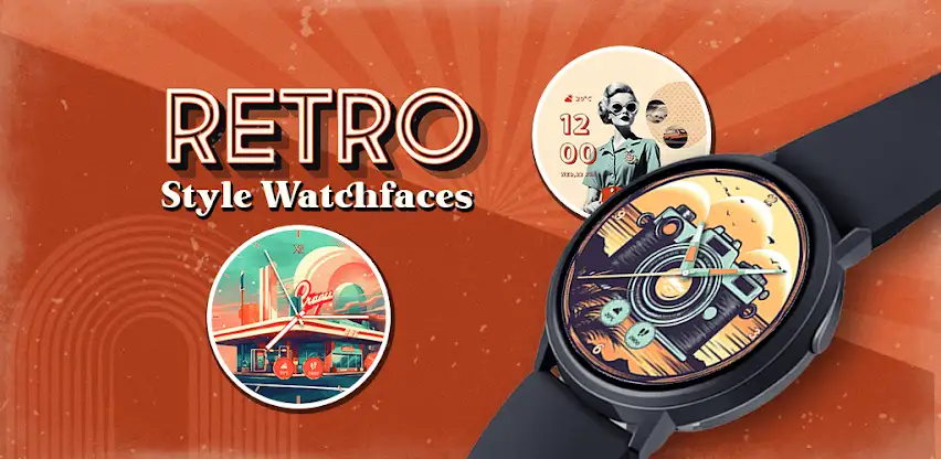Retro Style Watch Faces screenshot 1