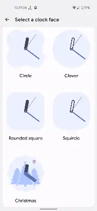 Clock Widget (Material You) screenshot 5