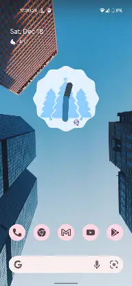 Clock Widget (Material You) screenshot 7