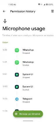 Privacy Dashboard screenshot 3