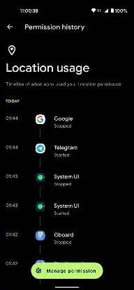 Privacy Dashboard screenshot 7