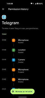 Privacy Dashboard screenshot 8