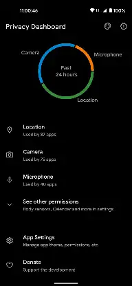Privacy Dashboard screenshot 6
