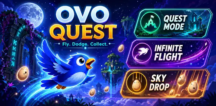 Ovo Quest — Android game banner