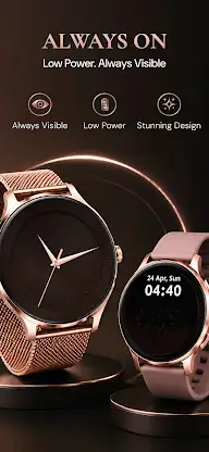 Rose Gold Theme Watch Faces screenshot 2