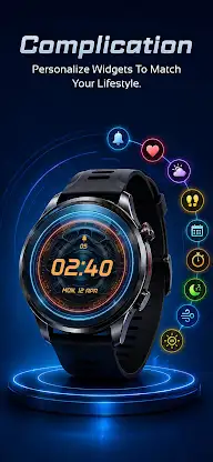 Sci-Fi Futuristic Watch Faces screenshot 4