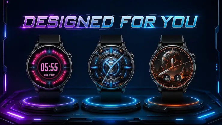 Sci-Fi Futuristic Watch Faces screenshot 8