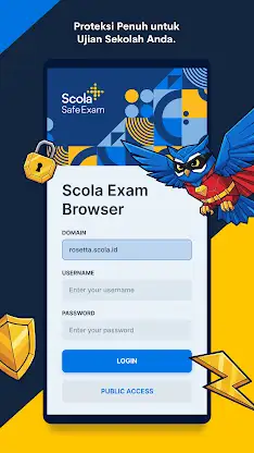 SCOLA SAFE EXAM - SECURE Exam screenshot 1