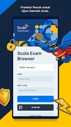 SCOLA SAFE EXAM - SECURE Exam screenshot 2