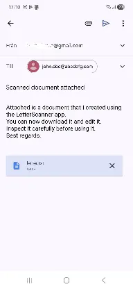 LetterScanner screenshot 4
