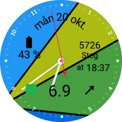 WatchGlucose Analog Face screenshot 2