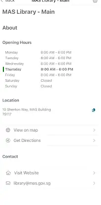 MAS Library screenshot 6