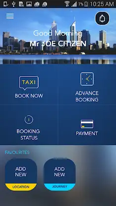 ComfortDelGro SWAN TAXIS App screenshot 1