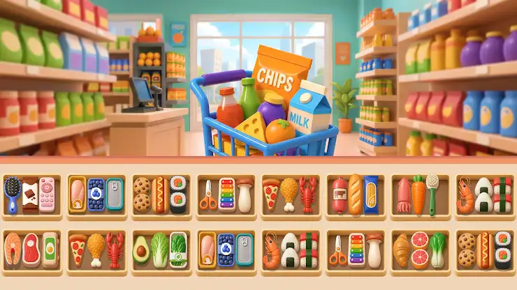 Goods Craze: Grocery Sort Game screenshot 6