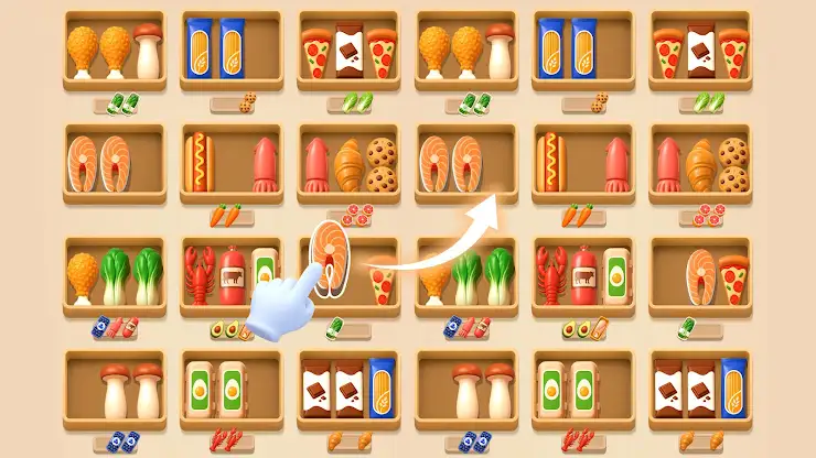 Goods Craze: Grocery Sort Game screenshot 7